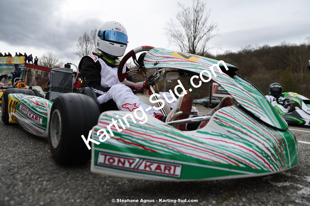 9 & 10/03/2024 : 1ère manche du Championnat du Sud au circuit d’Aigues-Vives (photos Stéphane Agnus) 2024 — karting