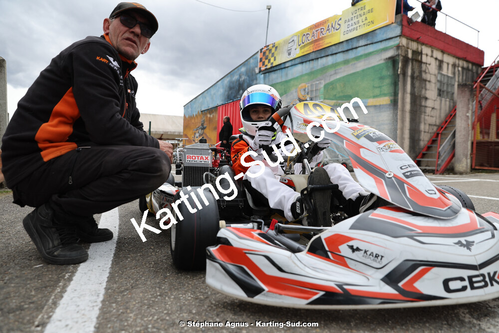 9 & 10/03/2024 : 1ère manche du Championnat du Sud au circuit d’Aigues-Vives (photos Stéphane Agnus) 2024 — karting