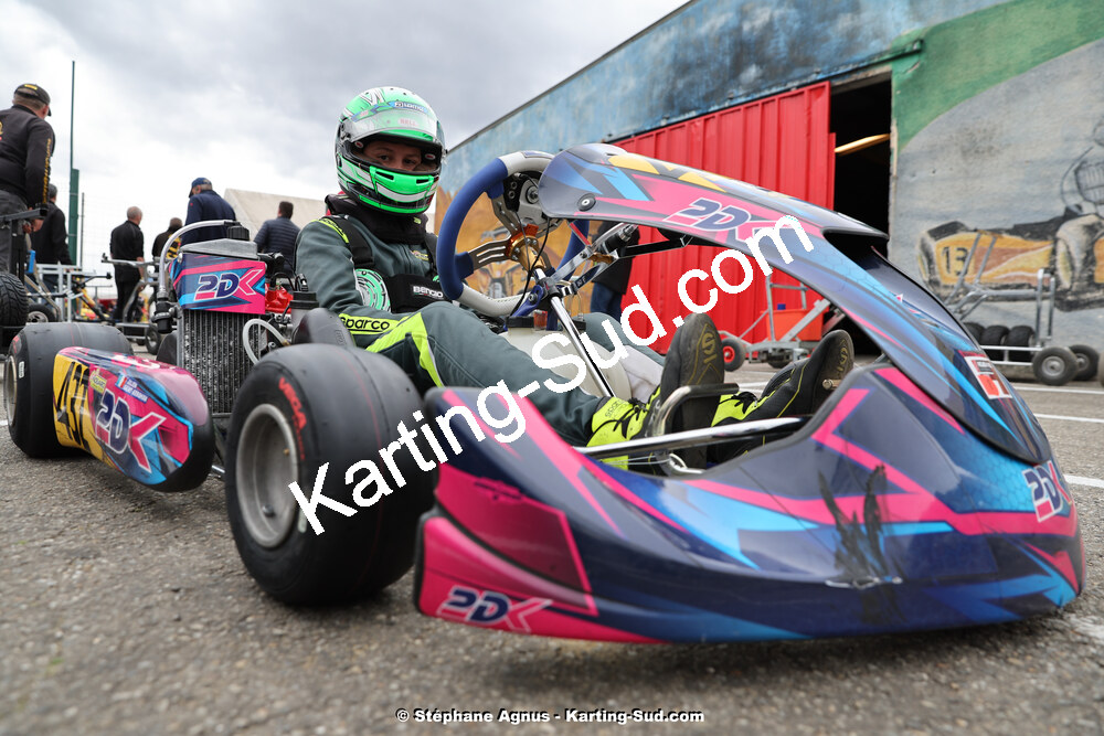 9 & 10/03/2024 : 1ère manche du Championnat du Sud au circuit d’Aigues-Vives (photos Stéphane Agnus) 2024 — karting