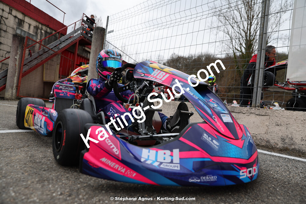 9 & 10/03/2024 : 1ère manche du Championnat du Sud au circuit d’Aigues-Vives (photos Stéphane Agnus) 2024 — karting