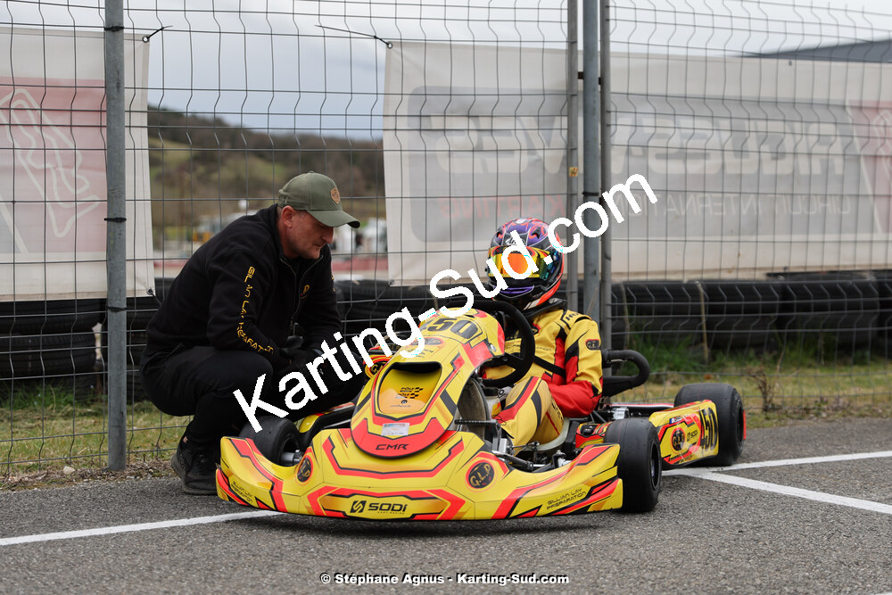 9 & 10/03/2024 : 1ère manche du Championnat du Sud au circuit d’Aigues-Vives (photos Stéphane Agnus) 2024 — karting