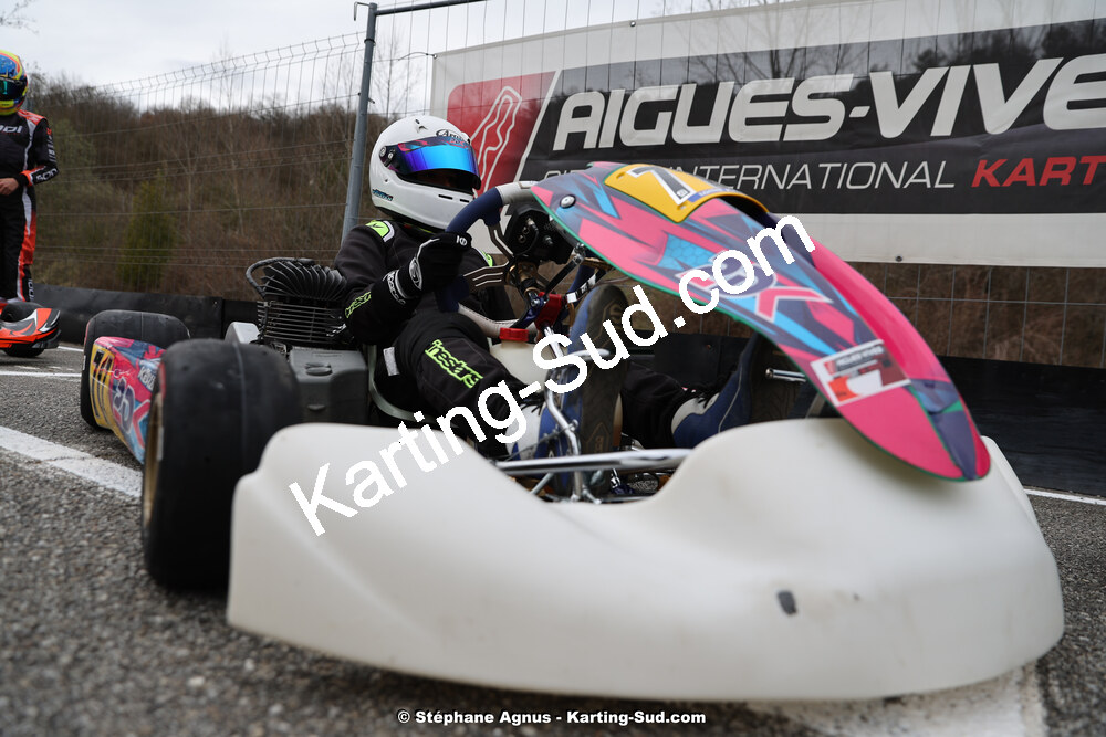 9 & 10/03/2024 : 1ère manche du Championnat du Sud au circuit d’Aigues-Vives (photos Stéphane Agnus) 2024 — karting