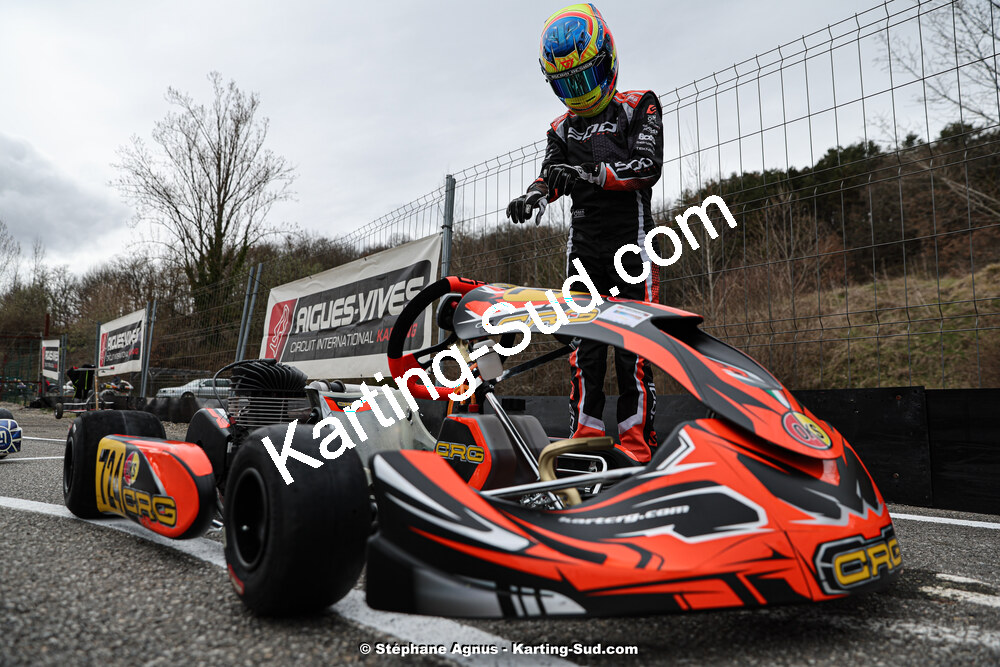9 & 10/03/2024 : 1ère manche du Championnat du Sud au circuit d’Aigues-Vives (photos Stéphane Agnus) 2024 — karting