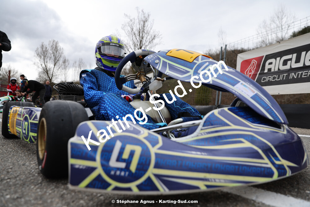 9 & 10/03/2024 : 1ère manche du Championnat du Sud au circuit d’Aigues-Vives (photos Stéphane Agnus) 2024 — karting