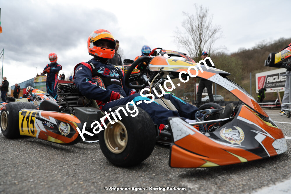 9 & 10/03/2024 : 1ère manche du Championnat du Sud au circuit d’Aigues-Vives (photos Stéphane Agnus) 2024 — karting