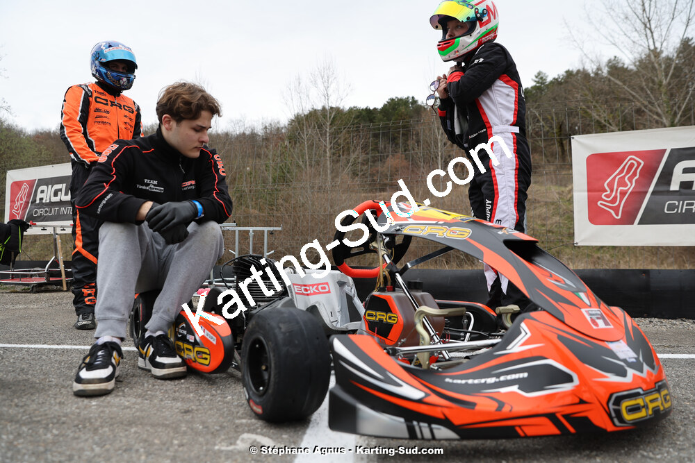 9 & 10/03/2024 : 1ère manche du Championnat du Sud au circuit d’Aigues-Vives (photos Stéphane Agnus) 2024 — karting