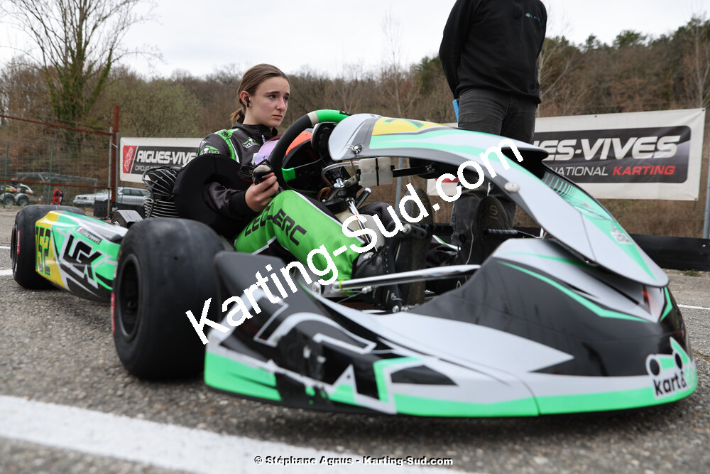 9 & 10/03/2024 : 1ère manche du Championnat du Sud au circuit d’Aigues-Vives (photos Stéphane Agnus) 2024 — karting