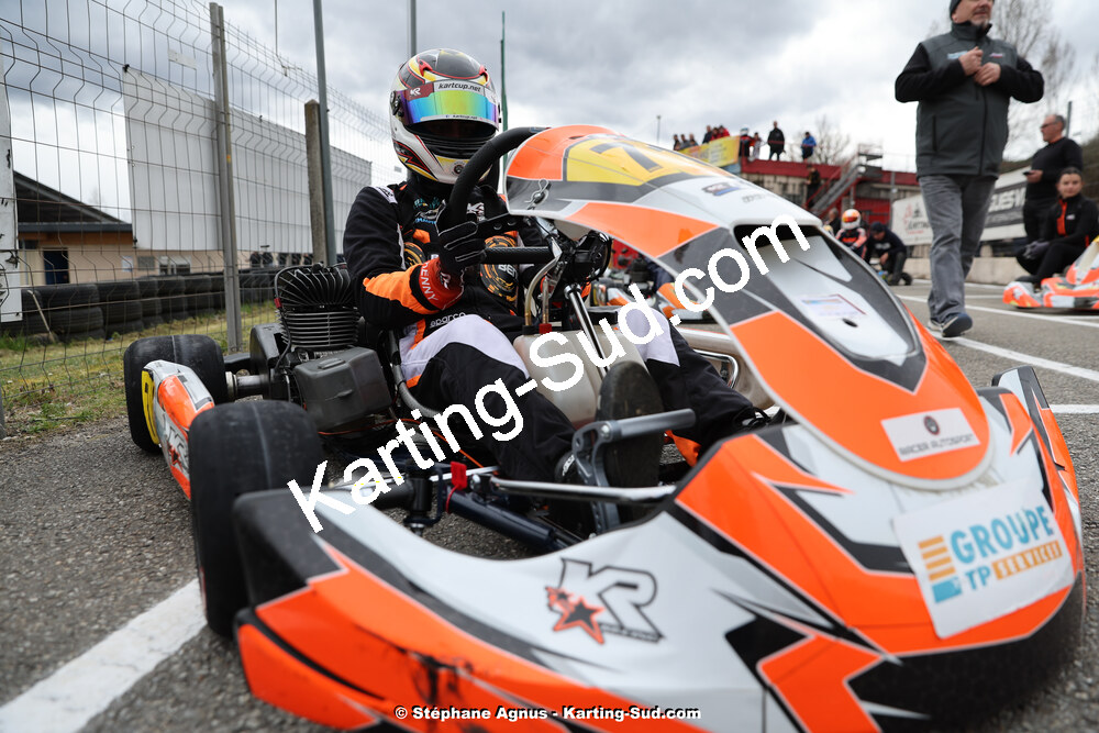 9 & 10/03/2024 : 1ère manche du Championnat du Sud au circuit d’Aigues-Vives (photos Stéphane Agnus) 2024 — karting