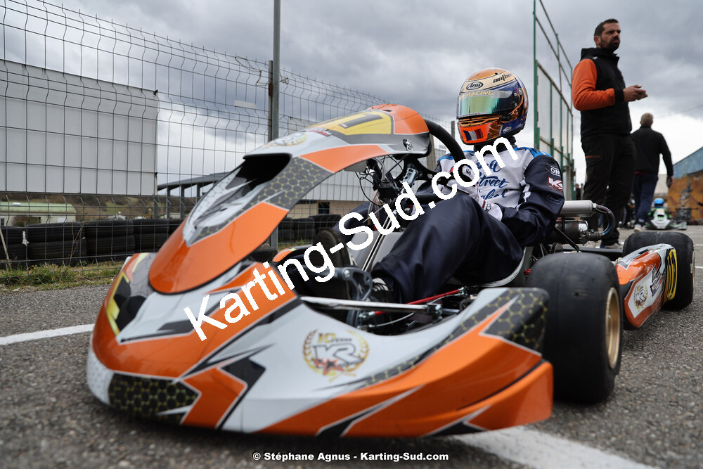 9 & 10/03/2024 : 1ère manche du Championnat du Sud au circuit d’Aigues-Vives (photos Stéphane Agnus) 2024 — karting