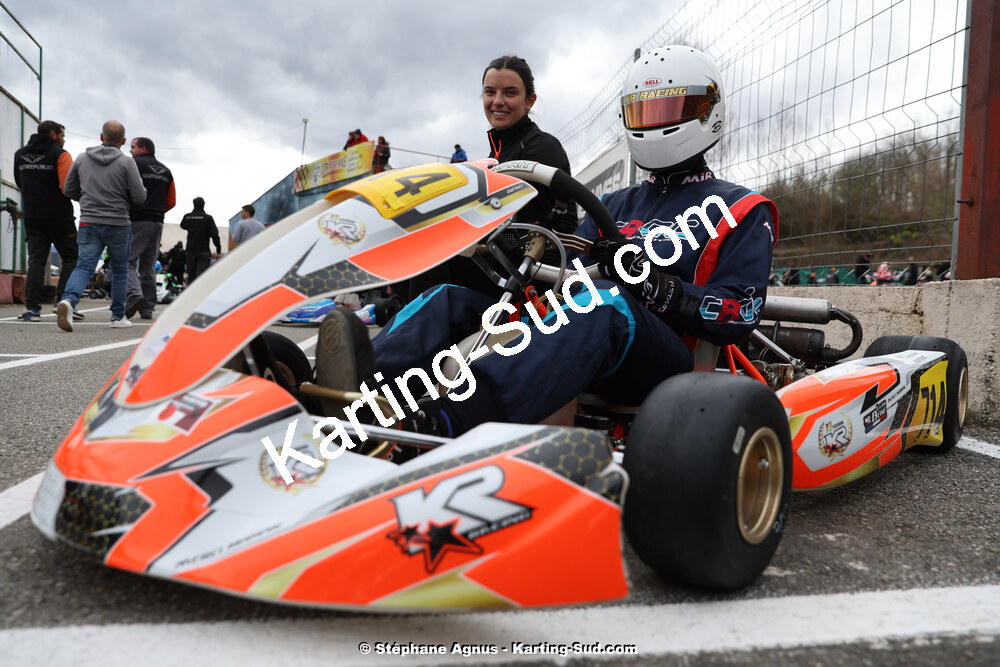 9 & 10/03/2024 : 1ère manche du Championnat du Sud au circuit d’Aigues-Vives (photos Stéphane Agnus) 2024 — karting