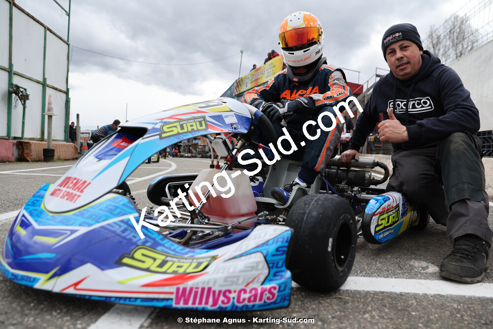 9 & 10/03/2024 : 1ère manche du Championnat du Sud au circuit d’Aigues-Vives (photos Stéphane Agnus) 2024 — karting
