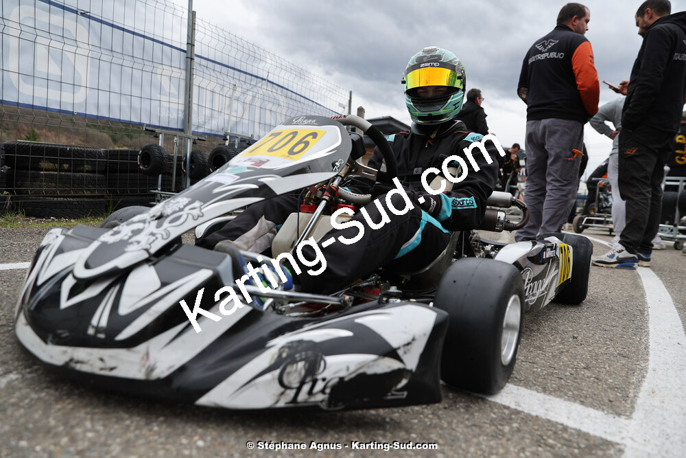 9 & 10/03/2024 : 1ère manche du Championnat du Sud au circuit d’Aigues-Vives (photos Stéphane Agnus) 2024 — karting