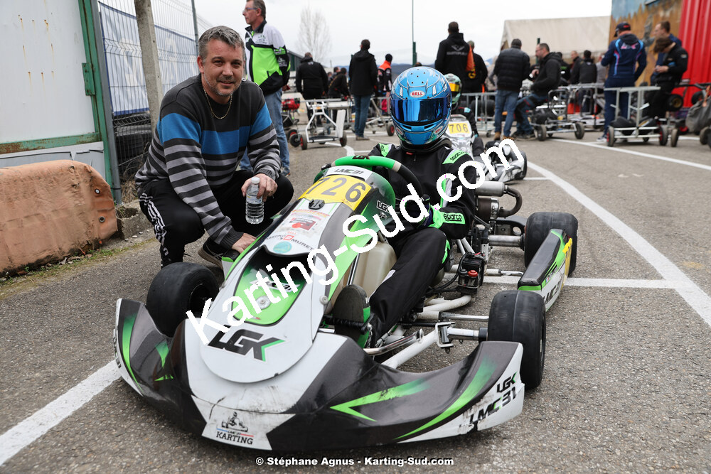 9 & 10/03/2024 : 1ère manche du Championnat du Sud au circuit d’Aigues-Vives (photos Stéphane Agnus) 2024 — karting