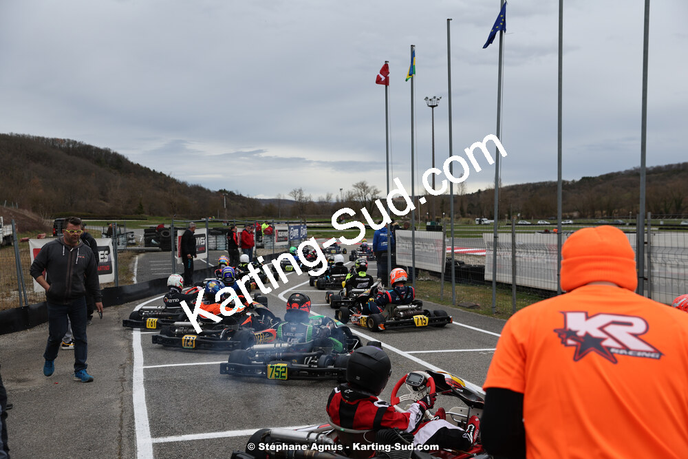 9 & 10/03/2024 : 1ère manche du Championnat du Sud au circuit d’Aigues-Vives (photos Stéphane Agnus) 2024 — karting