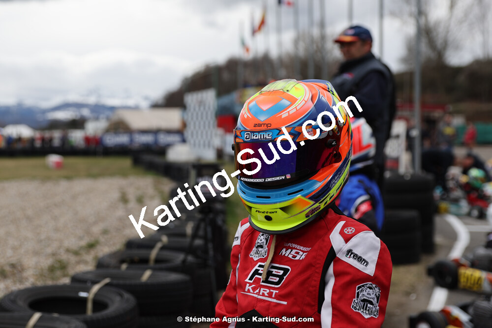 9 & 10/03/2024 : 1ère manche du Championnat du Sud au circuit d’Aigues-Vives (photos Stéphane Agnus) 2024 — karting