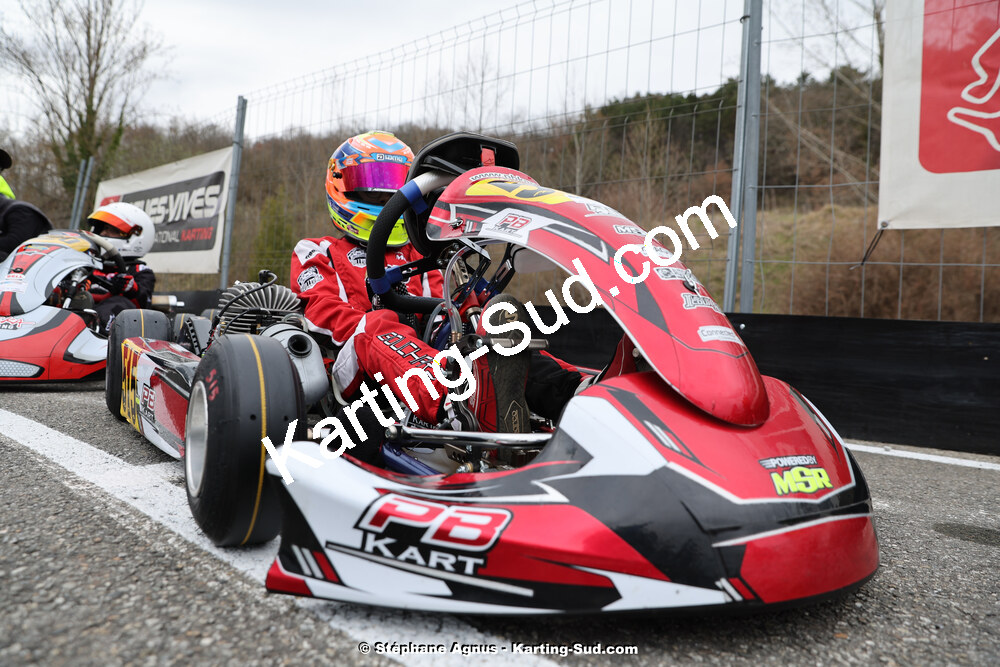 9 & 10/03/2024 : 1ère manche du Championnat du Sud au circuit d’Aigues-Vives (photos Stéphane Agnus) 2024 — karting