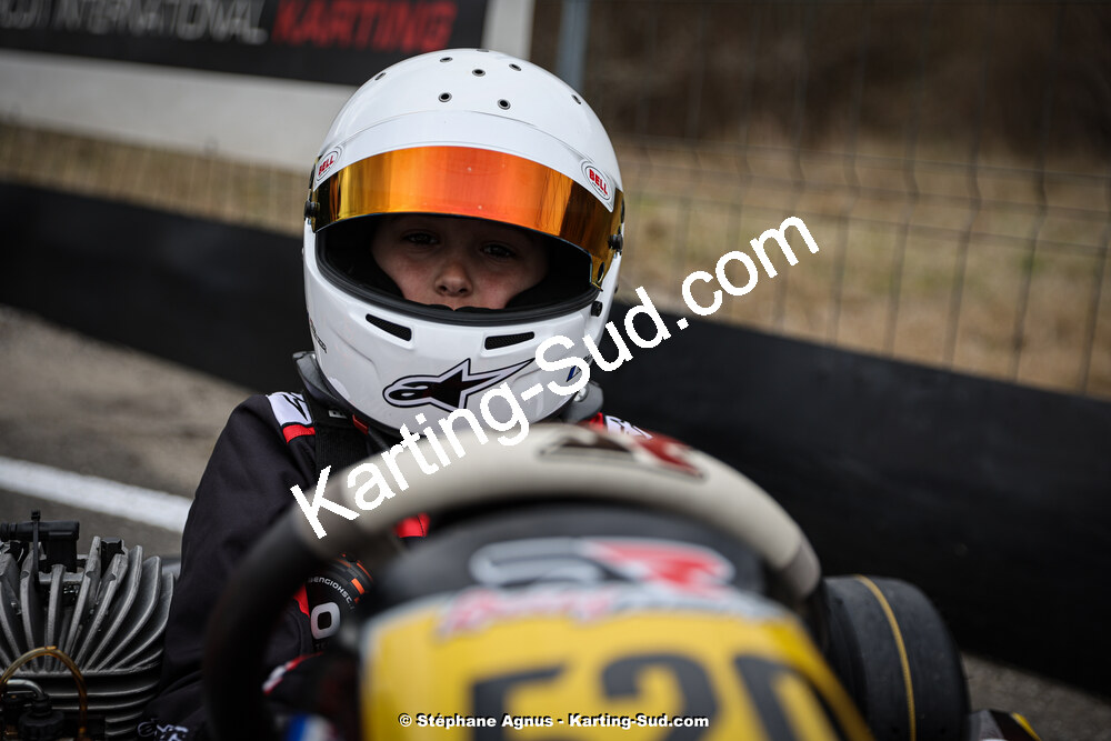 9 & 10/03/2024 : 1ère manche du Championnat du Sud au circuit d’Aigues-Vives (photos Stéphane Agnus) 2024 — karting