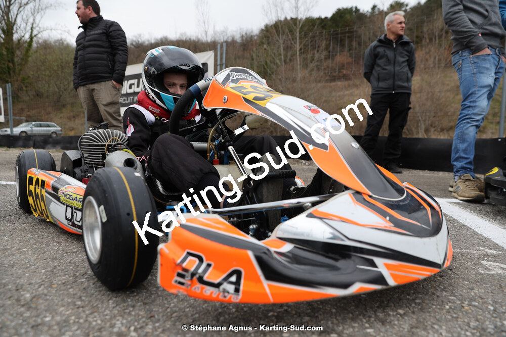 9 & 10/03/2024 : 1ère manche du Championnat du Sud au circuit d’Aigues-Vives (photos Stéphane Agnus) 2024 — karting