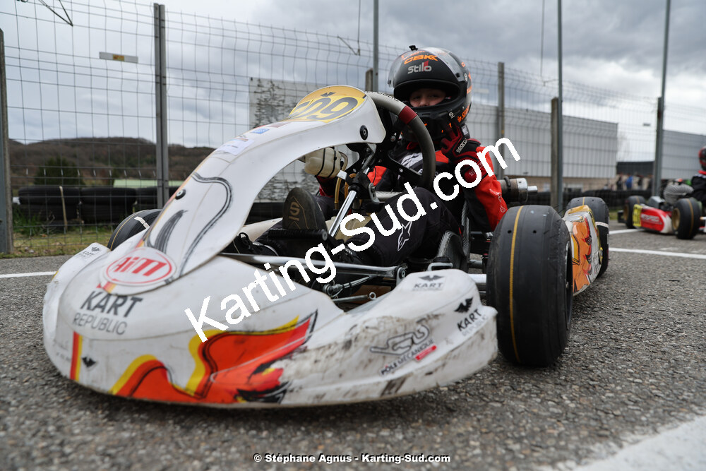 9 & 10/03/2024 : 1ère manche du Championnat du Sud au circuit d’Aigues-Vives (photos Stéphane Agnus) 2024 — karting