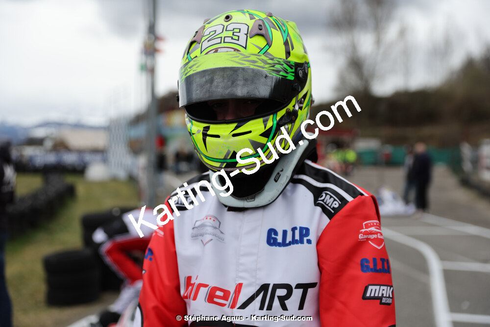9 & 10/03/2024 : 1ère manche du Championnat du Sud au circuit d’Aigues-Vives (photos Stéphane Agnus) 2024 — karting