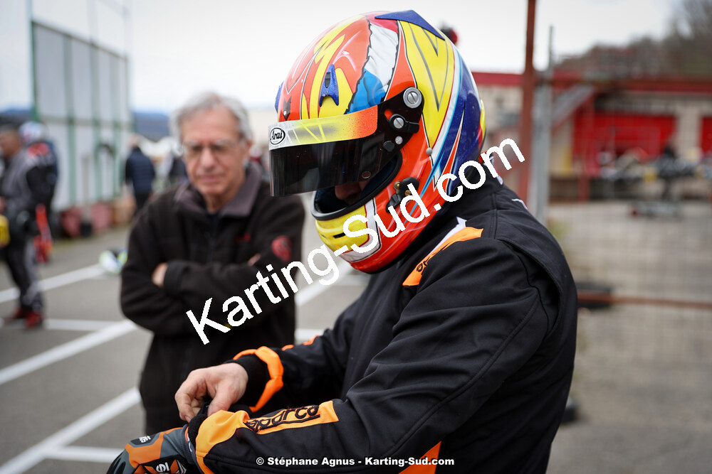 9 & 10/03/2024 : 1ère manche du Championnat du Sud au circuit d’Aigues-Vives (photos Stéphane Agnus) 2024 — karting