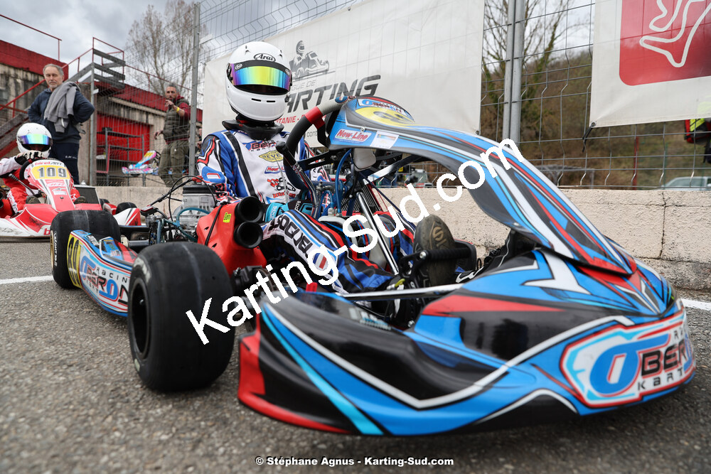 9 & 10/03/2024 : 1ère manche du Championnat du Sud au circuit d’Aigues-Vives (photos Stéphane Agnus) 2024 — karting