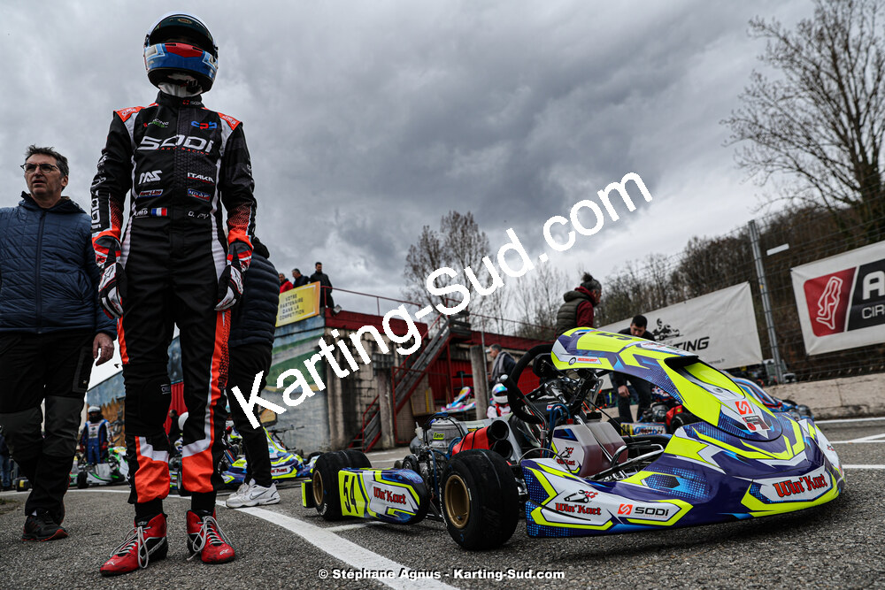 9 & 10/03/2024 : 1ère manche du Championnat du Sud au circuit d’Aigues-Vives (photos Stéphane Agnus) 2024 — karting