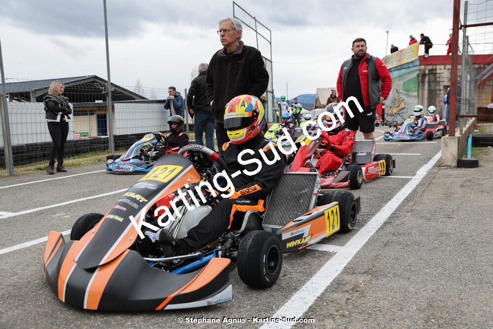 9 & 10/03/2024 : 1ère manche du Championnat du Sud au circuit d’Aigues-Vives (photos Stéphane Agnus) 2024 — karting