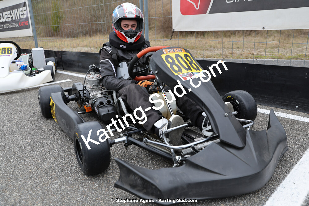 9 & 10/03/2024 : 1ère manche du Championnat du Sud au circuit d’Aigues-Vives (photos Stéphane Agnus) 2024 — karting