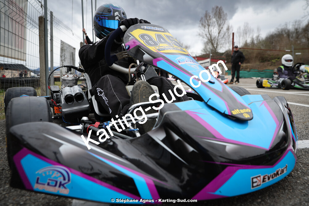 9 & 10/03/2024 : 1ère manche du Championnat du Sud au circuit d’Aigues-Vives (photos Stéphane Agnus) 2024 — karting