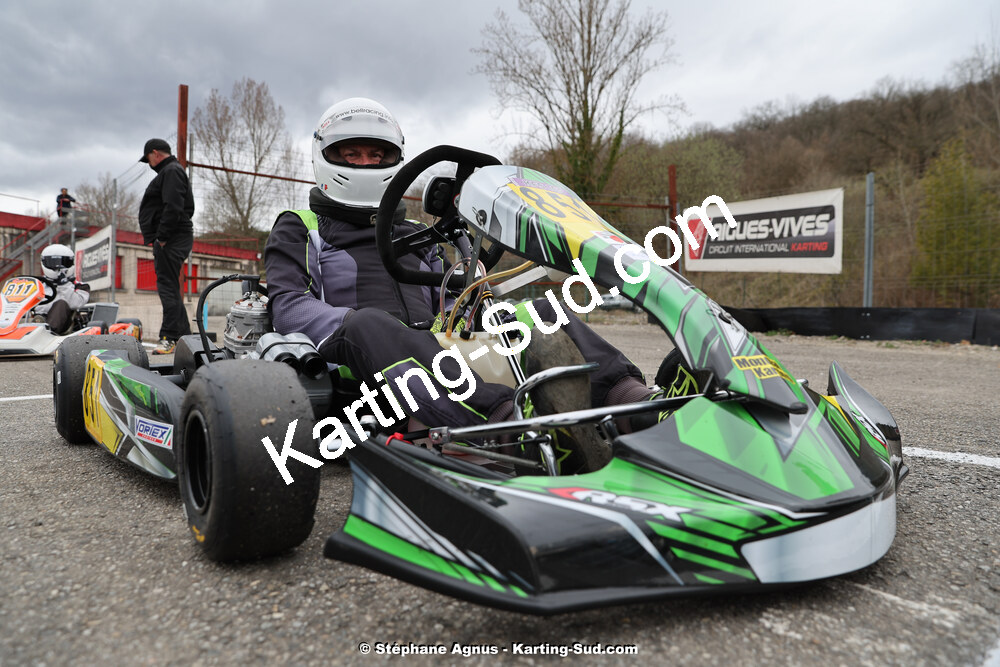 9 & 10/03/2024 : 1ère manche du Championnat du Sud au circuit d’Aigues-Vives (photos Stéphane Agnus) 2024 — karting