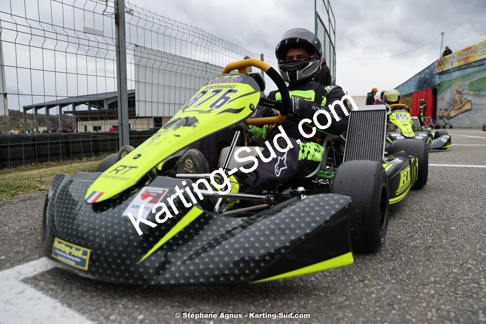9 & 10/03/2024 : 1ère manche du Championnat du Sud au circuit d’Aigues-Vives (photos Stéphane Agnus) 2024 — karting