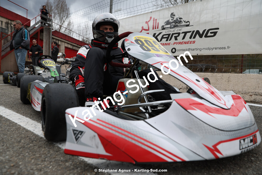 9 & 10/03/2024 : 1ère manche du Championnat du Sud au circuit d’Aigues-Vives (photos Stéphane Agnus) 2024 — karting
