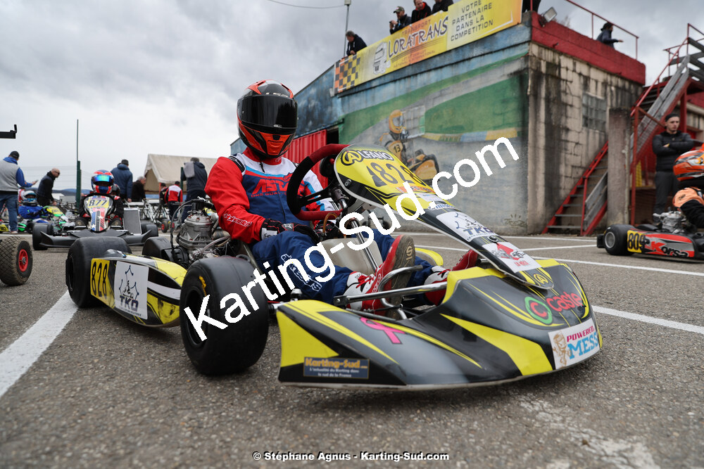 9 & 10/03/2024 : 1ère manche du Championnat du Sud au circuit d’Aigues-Vives (photos Stéphane Agnus) 2024 — karting