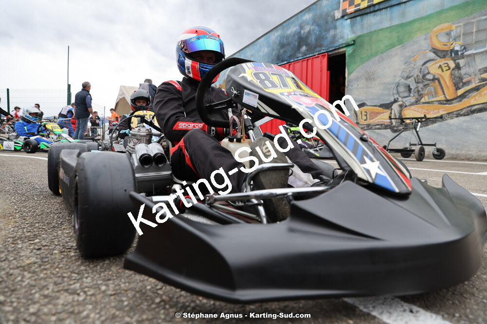 9 & 10/03/2024 : 1ère manche du Championnat du Sud au circuit d’Aigues-Vives (photos Stéphane Agnus) 2024 — karting