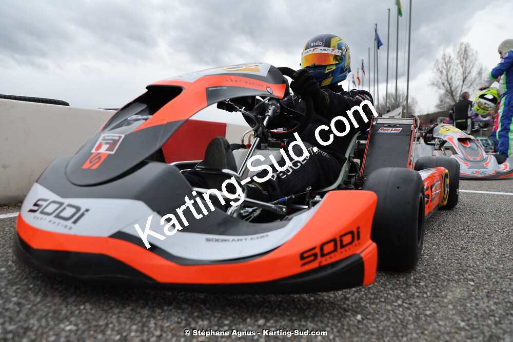 9 & 10/03/2024 : 1ère manche du Championnat du Sud au circuit d’Aigues-Vives (photos Stéphane Agnus) 2024 — karting