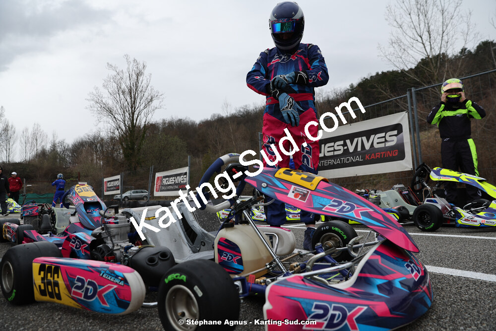 9 & 10/03/2024 : 1ère manche du Championnat du Sud au circuit d’Aigues-Vives (photos Stéphane Agnus) 2024 — karting