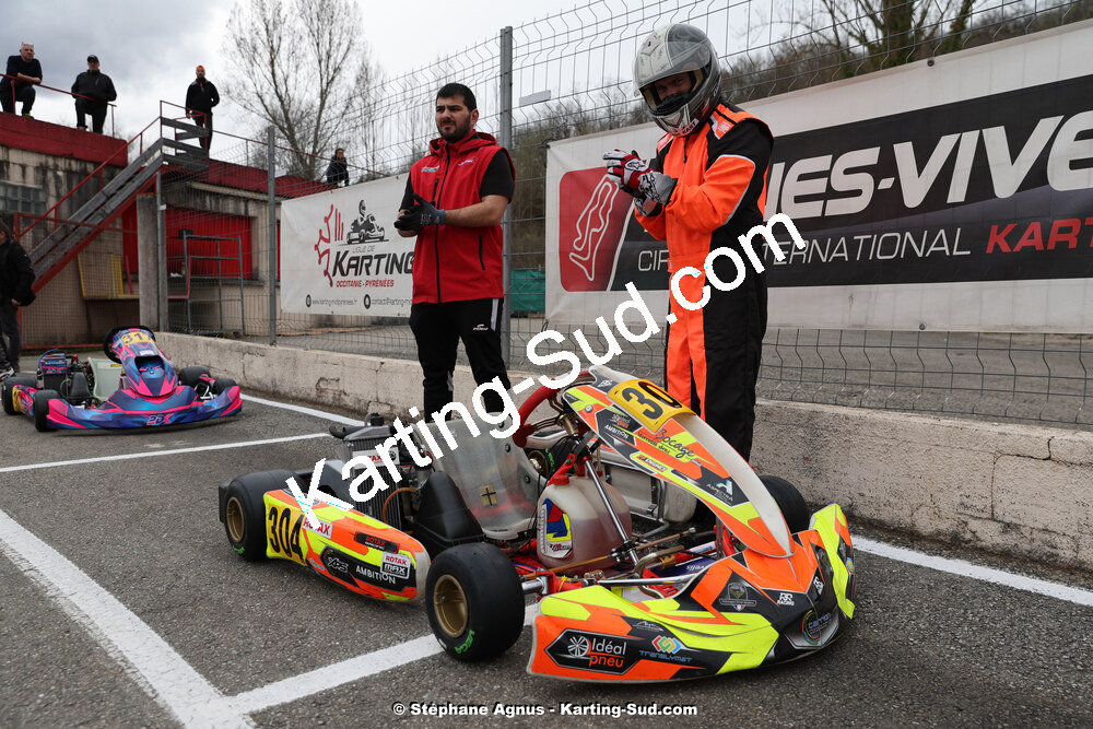 9 & 10/03/2024 : 1ère manche du Championnat du Sud au circuit d’Aigues-Vives (photos Stéphane Agnus) 2024 — karting