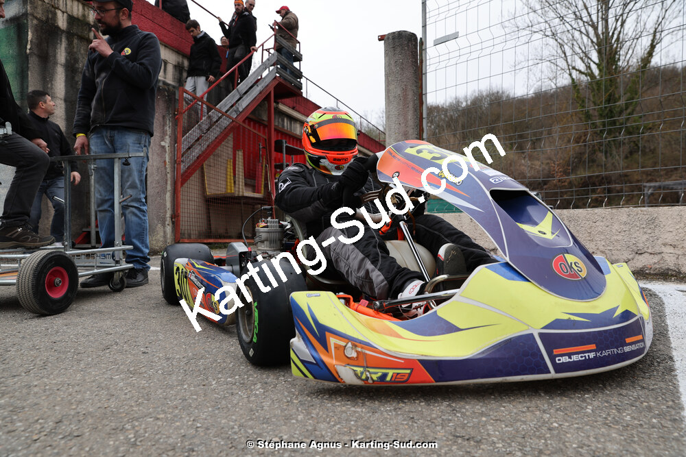9 & 10/03/2024 : 1ère manche du Championnat du Sud au circuit d’Aigues-Vives (photos Stéphane Agnus) 2024 — karting