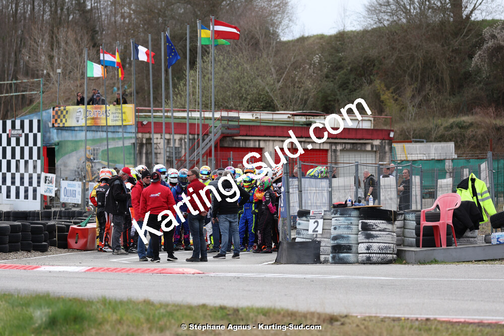 9 & 10/03/2024 : 1ère manche du Championnat du Sud au circuit d’Aigues-Vives (photos Stéphane Agnus) 2024 — karting
