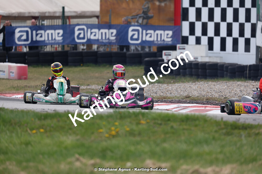 9 & 10/03/2024 : 1ère manche du Championnat du Sud au circuit d’Aigues-Vives (photos Stéphane Agnus) 2024 — karting