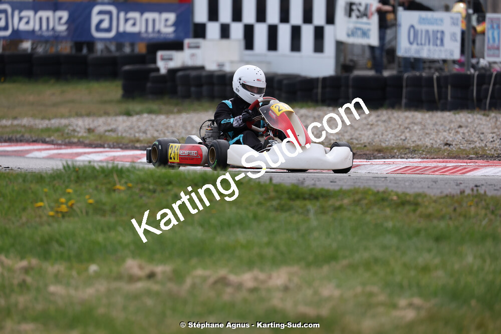 9 & 10/03/2024 : 1ère manche du Championnat du Sud au circuit d’Aigues-Vives (photos Stéphane Agnus) 2024 — karting