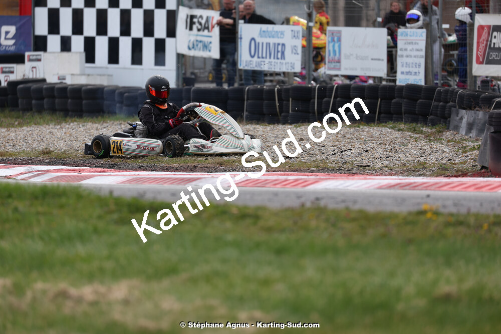9 & 10/03/2024 : 1ère manche du Championnat du Sud au circuit d’Aigues-Vives (photos Stéphane Agnus) 2024 — karting