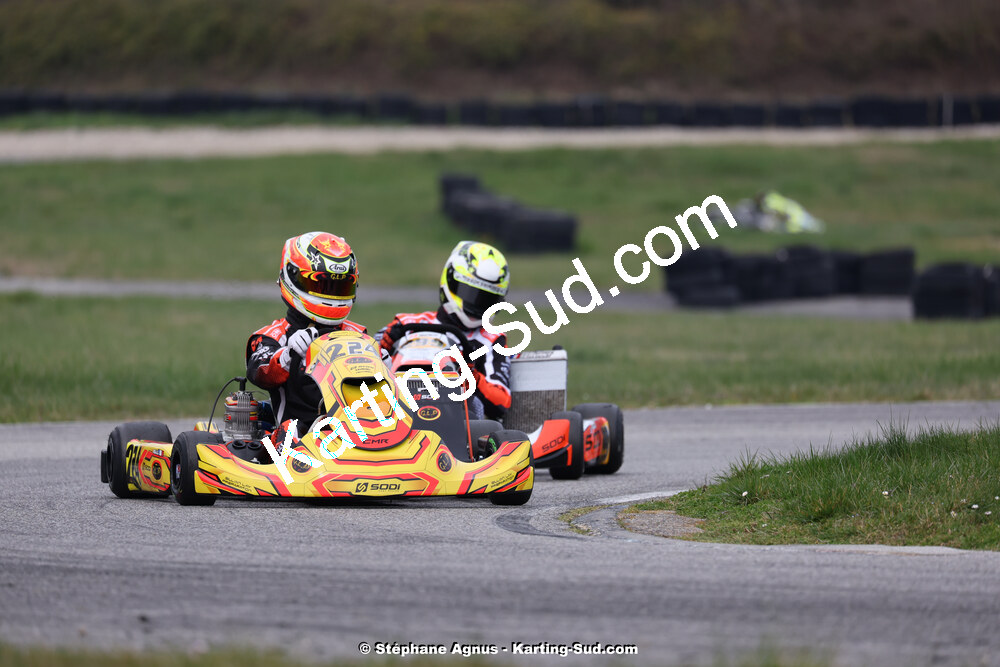 9 & 10/03/2024 : 1ère manche du Championnat du Sud au circuit d’Aigues-Vives (photos Stéphane Agnus) 2024 — karting