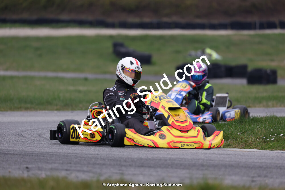 9 & 10/03/2024 : 1ère manche du Championnat du Sud au circuit d’Aigues-Vives (photos Stéphane Agnus) 2024 — karting