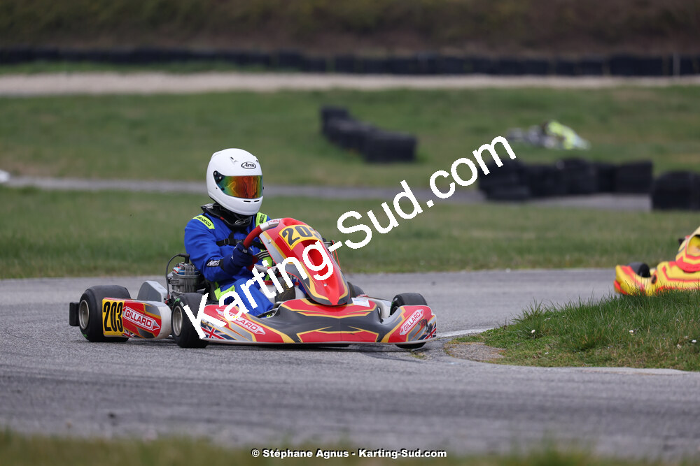 9 & 10/03/2024 : 1ère manche du Championnat du Sud au circuit d’Aigues-Vives (photos Stéphane Agnus) 2024 — karting