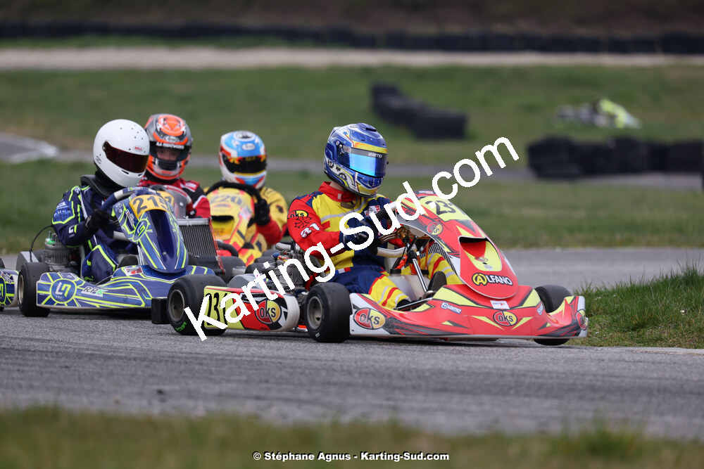 9 & 10/03/2024 : 1ère manche du Championnat du Sud au circuit d’Aigues-Vives (photos Stéphane Agnus) 2024 — karting
