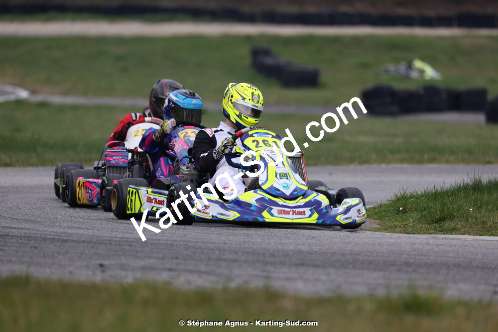 9 & 10/03/2024 : 1ère manche du Championnat du Sud au circuit d’Aigues-Vives (photos Stéphane Agnus) 2024 — karting