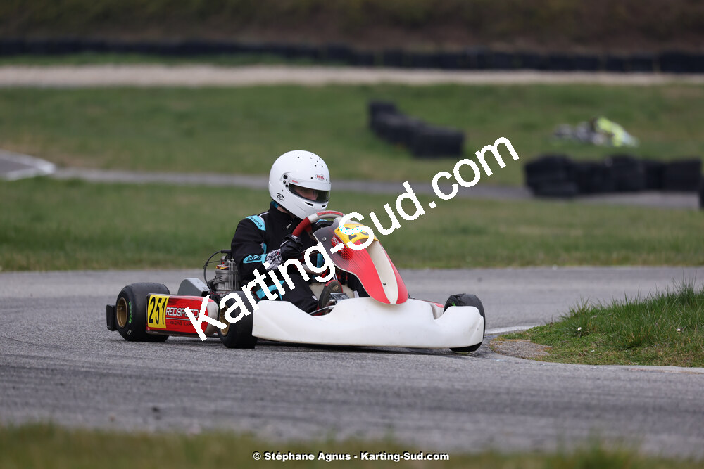 9 & 10/03/2024 : 1ère manche du Championnat du Sud au circuit d’Aigues-Vives (photos Stéphane Agnus) 2024 — karting