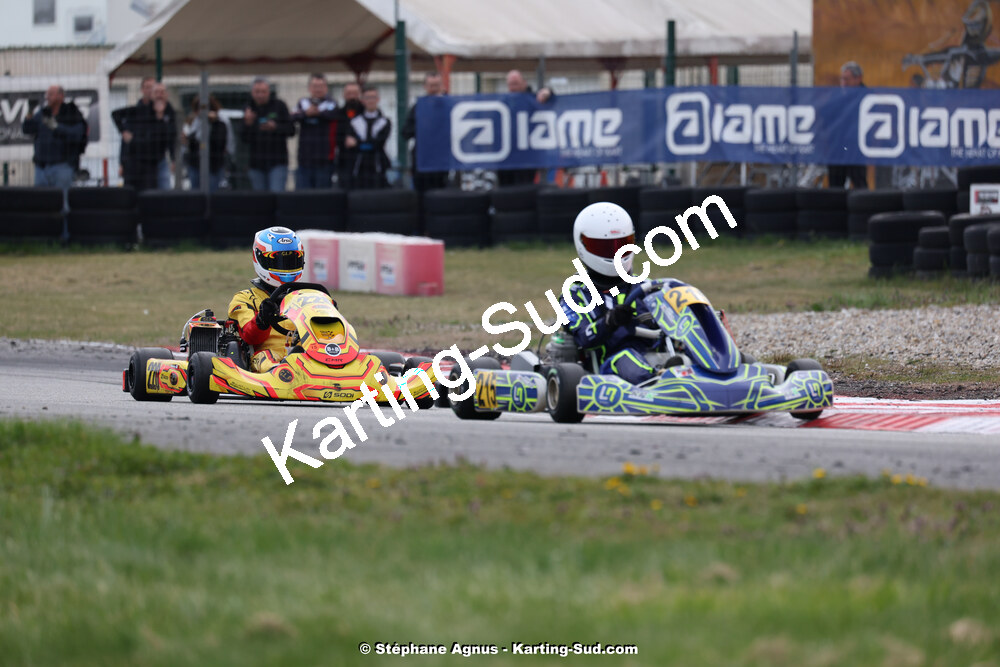 9 & 10/03/2024 : 1ère manche du Championnat du Sud au circuit d’Aigues-Vives (photos Stéphane Agnus) 2024 — karting